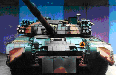 Танк Т-72 в камуфляже