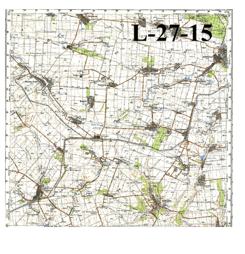 Обрезка листов карты