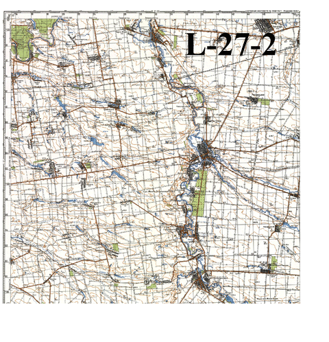 Обрезка листов карты